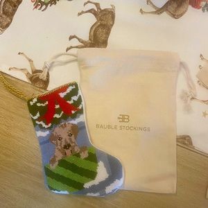 Brand new Bauble Stocking / Current Retails $85
